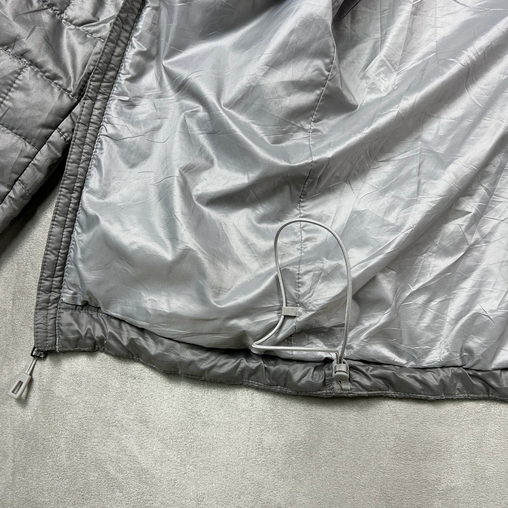 Patagonia Nano Puff Jacket Women M Gray Full Zip Puffer Outdoor x Jack Daniels - Picture 11 of 11